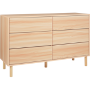 SHARPE - Dressoir - Lichthout - Spaanplaat