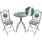 COZZANA - Balkonset - Zwart - Metaal