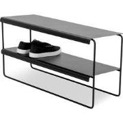 Spinder Design schoenenrek Nivo 70 - Zwart - 7 paar schoenen