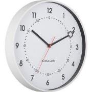 Wandklok Fresco - Wit - 31.5x31.5x31.5cm