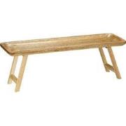 Mica Decorations Duko Dienblad - L50 x B15 x H17 cm - Mangohout - Donk...