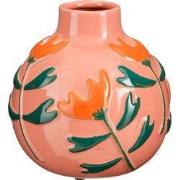 Mica Decorations Ava Vaas - H20 x Ø20 cm - Keramiek - Roze