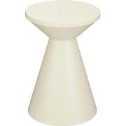 Mica Decorations Jim Bijzettafel - H45 x Ø31 cm - IJzer - Off-white