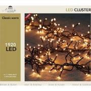Led classic cluster lights 1920l/11.5m - 4m aanloopsnoer zwart - bi-bu...
