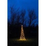 Tree With Star On Pole diameter70X200 cm 236 Led Classic Warm