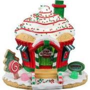 Peppermint Cottage 14x16x16 cm Kersthuisje