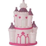 Clayre & Eef Nachtlampje Kind LED 16x11x24 cm Roze Kunststof