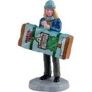 Kerstdorpminiatuur Insta-tree! 4x10x13 cm