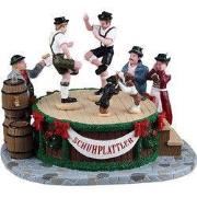 Kerstdorpminiatuur Leapin' Lederhosen 13x15x12 cm