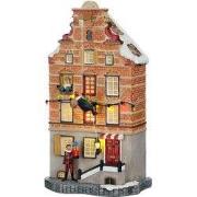 Facade Sinterklaas & Piet battery operated l16,5xb11xh30,5 cm