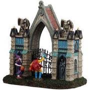 Halloweenminiatuur Gargoyle Gate 12x19x19 cm