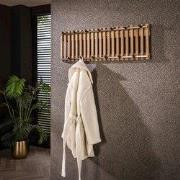 Kapstok Vera 13 Haken Mangohout Zandkleur