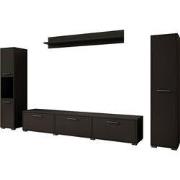 Meubella - Wandmeubel Betty - Zwart