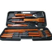BBQ set 19-delig - BBQ accessoires – BBQ gereedschap incl. koffer – RV...