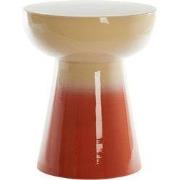 Bijzettafel Rovini - Donker oranje - Ø35cm