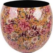 Clayre & Eef Vaas Ø 28x25 cm Geel Metaal