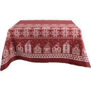 Clayre & Eef Tafelkleed 140x220 cm Rood Polyester