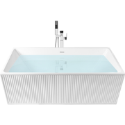 SERENA - Badkuip - Wit - 170 x 80 cm - Acryl