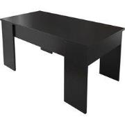 Meubella - Salontafel Malia - Zwart - 100 cm