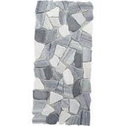 Steentjes Mat Grijs-Wit 30X14 cm kerst