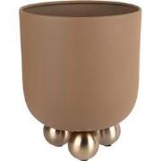 Bloempot Estilo Large - Bruin - 26x26x32cm