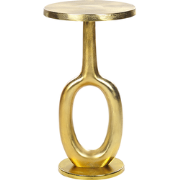 APITI - Bijzettafel - Goud - Aluminium