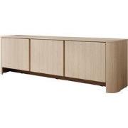 Meubella - Barbados - TV-Meubel - Eiken - 168 cm