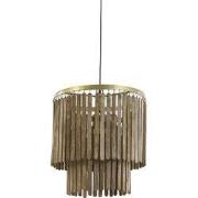 Light & Living - Hanglamp GULARO - Ø45x43cm - Bruin