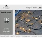 Kerstverlichting buiten 180 lampjes warm wit