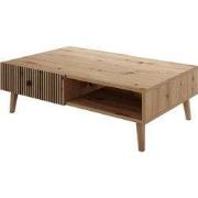 Meubella - Salontafel Bali - Eiken - 102 cm