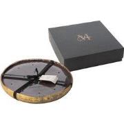 J-Line - Geurkaars M-chic Glas Goud/zwart Extra Large-35u - 37x37x5cm