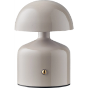 Andrea metalen oplaadbare tafellamp grijs