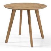 Eettafel Rond - Naturel Mangohout - 90x90x76cm - Oslo