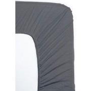 Hotel Home Collection - Jersey Hoeslaken - 140x200+30 cm - Antraciet