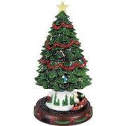 Clayre & Eef Kerstdecoratie met LED-verlichting en muziek Kerstboom Ø ...