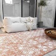 Buiten vloerkleed Frost - Roest/Wit -  dubbelzijdig - EVA Interior Roe...