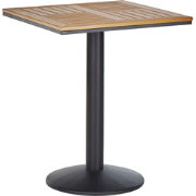 PALMI  - Tuintafel - Lichte houtkleur - 60 x 60 cm - Kunsthout