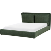 BAJONNA - Waterbed - Donkergroen - 160 x 200 cm - Polyester