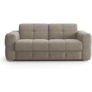 3-zits slaapbank met express-opening in stof L207 cm - CAMERON