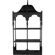 Clayre & Eef Wandrek 55x19x109 cm Zwart Metaal