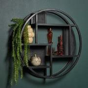 Starfurn - Wandrek New York - Zwart - 15x75x75 cm