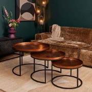 Starfurn - Salontafel Clive - Koper - 70x70x50 cm