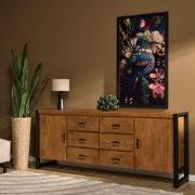 Starfurn - Dressoir Boaz - Bruin - 40x200x80 cm