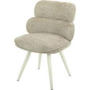 Starfurn - Eetkamerstoel Abby - Taupe - 58,5x57x80 cm