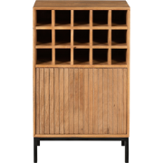 Starfurn - Wijnkast Madison - Bruin - 35x55x90 cm