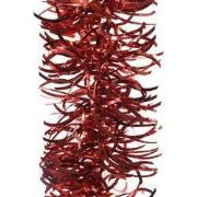 5 stuks! Guirlande lametta golf d10 cm en hoogte 270cm kerstrood