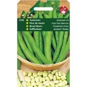 5 stuks - Tuinbonen Driemaal Wit