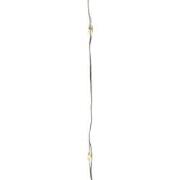 5 stuks - Micro led strengverlichting basic op batterij 95cm-20l zilve...
