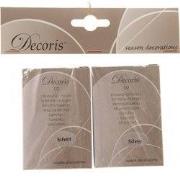 Kerstbalhaakjes l3.5cm zlvr s50 2st