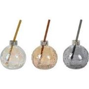 Drinkglas Kerstbal 3Ass 12Pcs